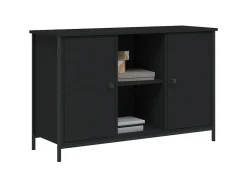 Móvel De Tv| Móvel de TV 100x35x65 cm derivados de madeira PT705524 Preto