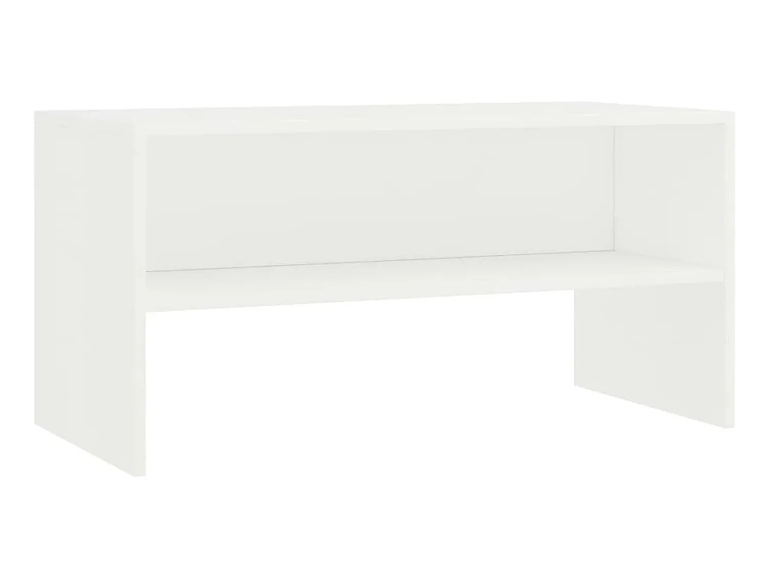 Móvel De Tv| Móvel de TV 80x40x40 cm derivados de madeira PT832758 Branco