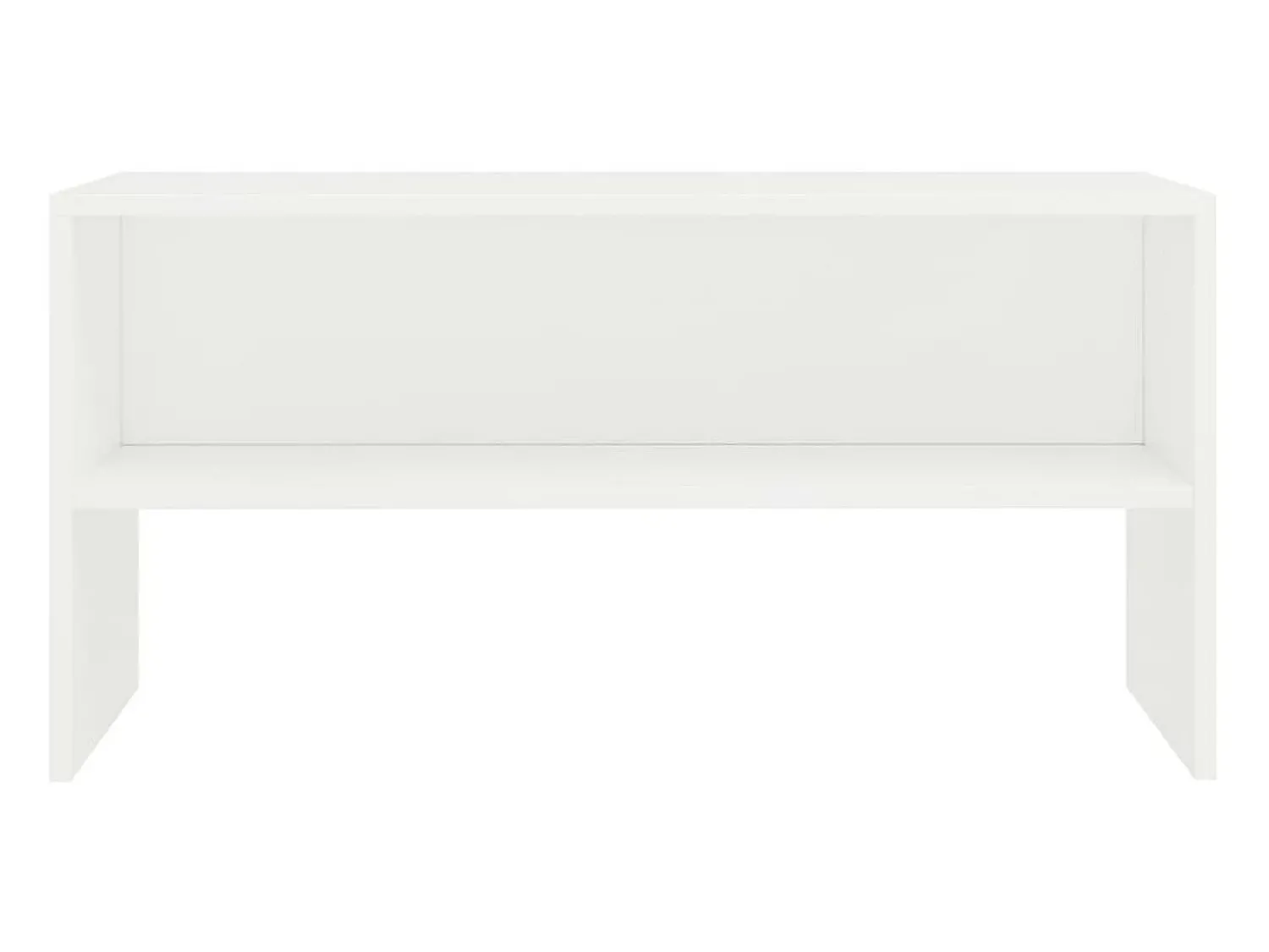 Móvel De Tv| Móvel de TV 80x40x40 cm derivados de madeira PT832758 Branco