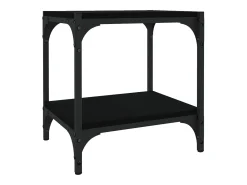 Sale Móvel de TV 40x33x41 cm derivados de madeira e aço PT815448 Preto