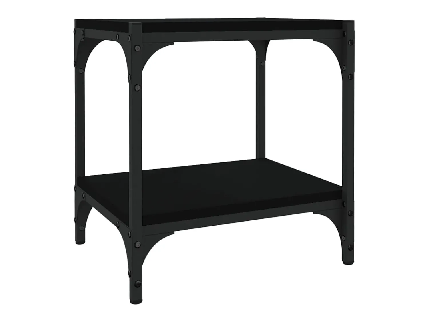 Sale Móvel de TV 40x33x41 cm derivados de madeira e aço PT815448 Preto