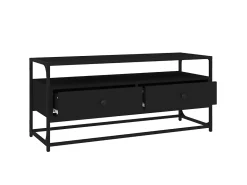 Móvel De Tv| Móvel de TV 100x35x45 cm derivados de madeira PT380161 Preto