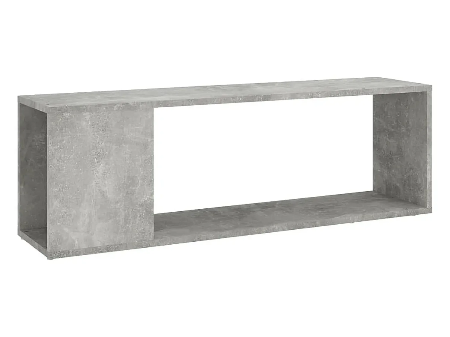 vidaxl Móvel de TV 100x24x32 cm derivados de madeira cimento^ Móvel De Tv