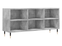 Móvel De Tv|vidaxl Móvel de TV 103,5x30x50 cm derivados madeira cimento Cinzento