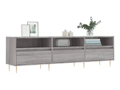 Móvel de TV 150x30x44,5 cm derivados de madeira sonoma PT520217^ Móvel De Tv