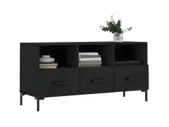 Móvel De Tv| Móvel de TV 102x36x50 cm derivados de madeira PT763943 Preto