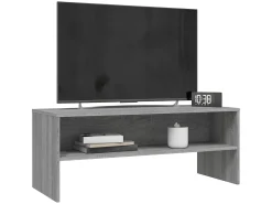 Móvel de TV 100x40x40 cm derivados de madeira sonoma PT688502^ Móvel De Tv