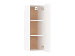 Móvel De Tv| Móvel de TV 30,5x30x90 cm derivados de madeira PT562220 Branco