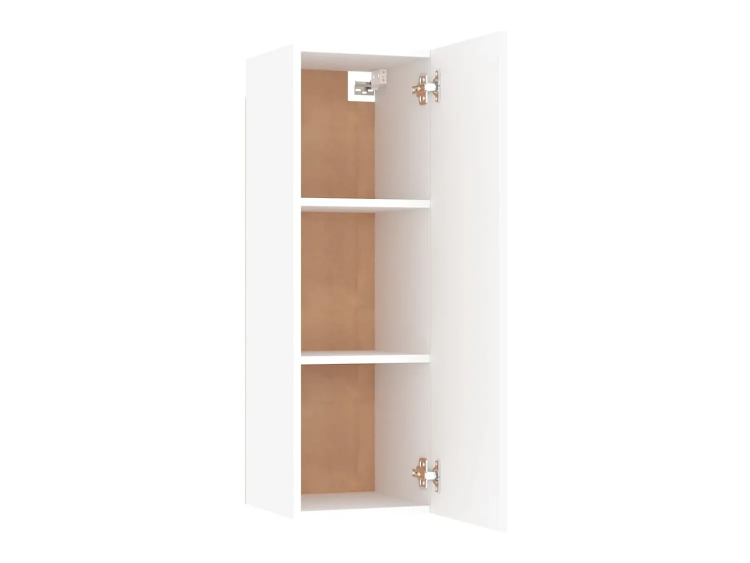 Móvel De Tv| Móvel de TV 30,5x30x90 cm derivados de madeira PT562220 Branco