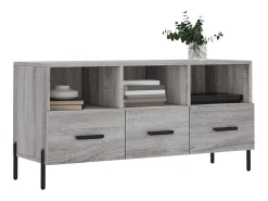 Móvel De Tv* Móvel de TV 102x36x50 cm derivados de madeira sonoma PT234545 Cinzento