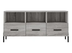 Móvel De Tv* Móvel de TV 102x36x50 cm derivados de madeira sonoma PT234545 Cinzento