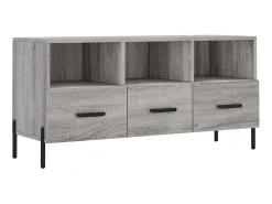 Móvel De Tv* Móvel de TV 102x36x50 cm derivados de madeira sonoma PT234545 Cinzento