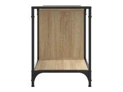 Outlet Móvel de TV 153x37x50 cm derivados de madeira carvalho sonoma PT905773 Castanho
