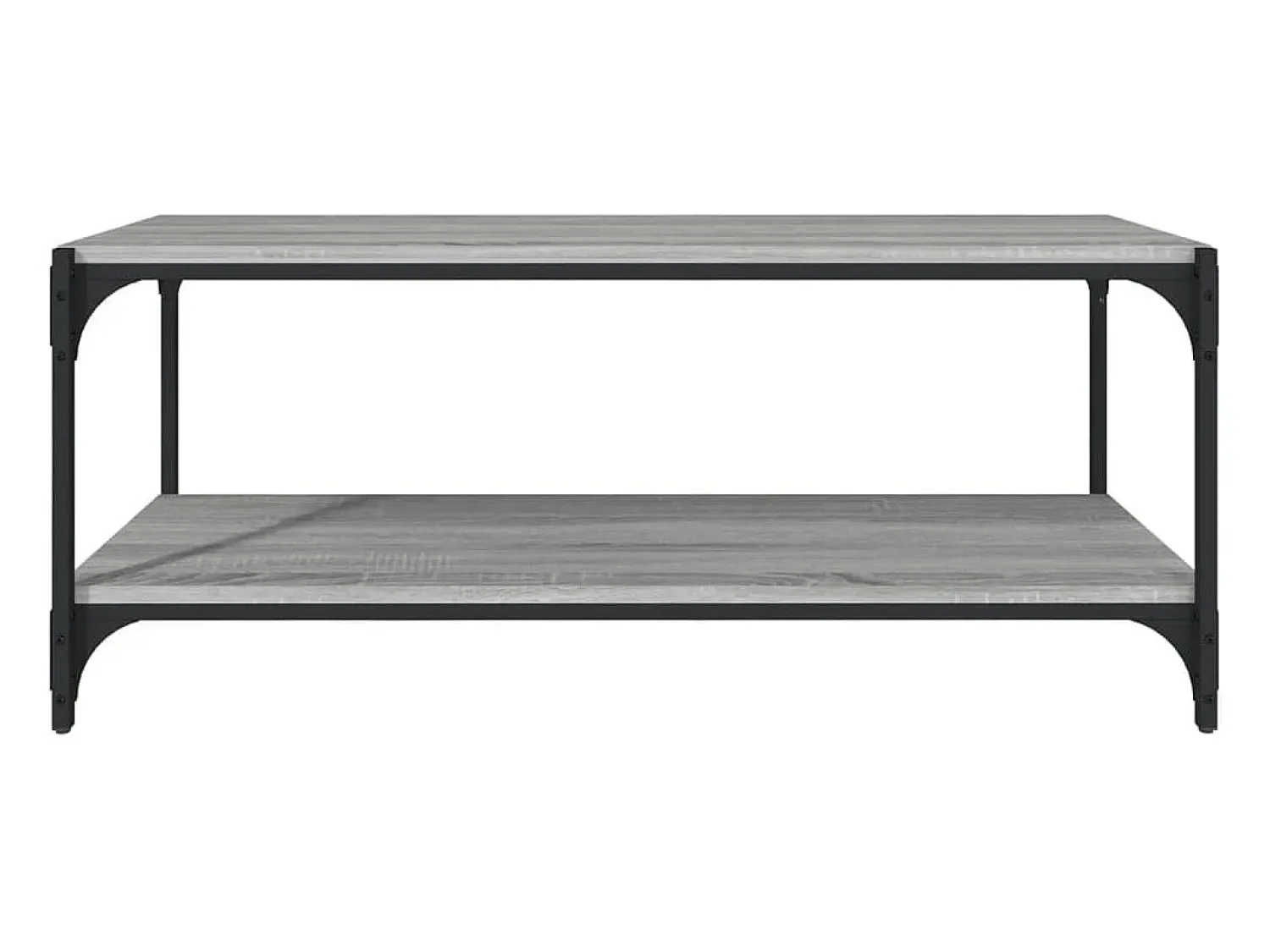 Online Móvel de TV 100x33x41 cm derivados madeira/aço sonoma PT144740 Cinzento