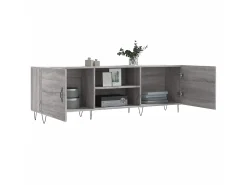 Sale Móvel de TV 150x30x50 cm derivados de madeira sonoma PT326669 Cinzento