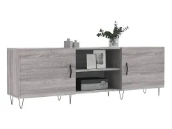 Sale Móvel de TV 150x30x50 cm derivados de madeira sonoma PT326669 Cinzento