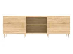 vidaxl Móvel de TV 150x30x50 cm derivados de madeira carvalho sonoma^ Móvel De Tv