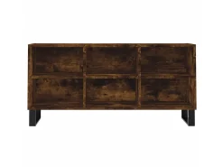 Móvel De Tv* Móvel de TV 103,5x30x50 cm derivados madeira carvalho fumado PT443072 Castanho