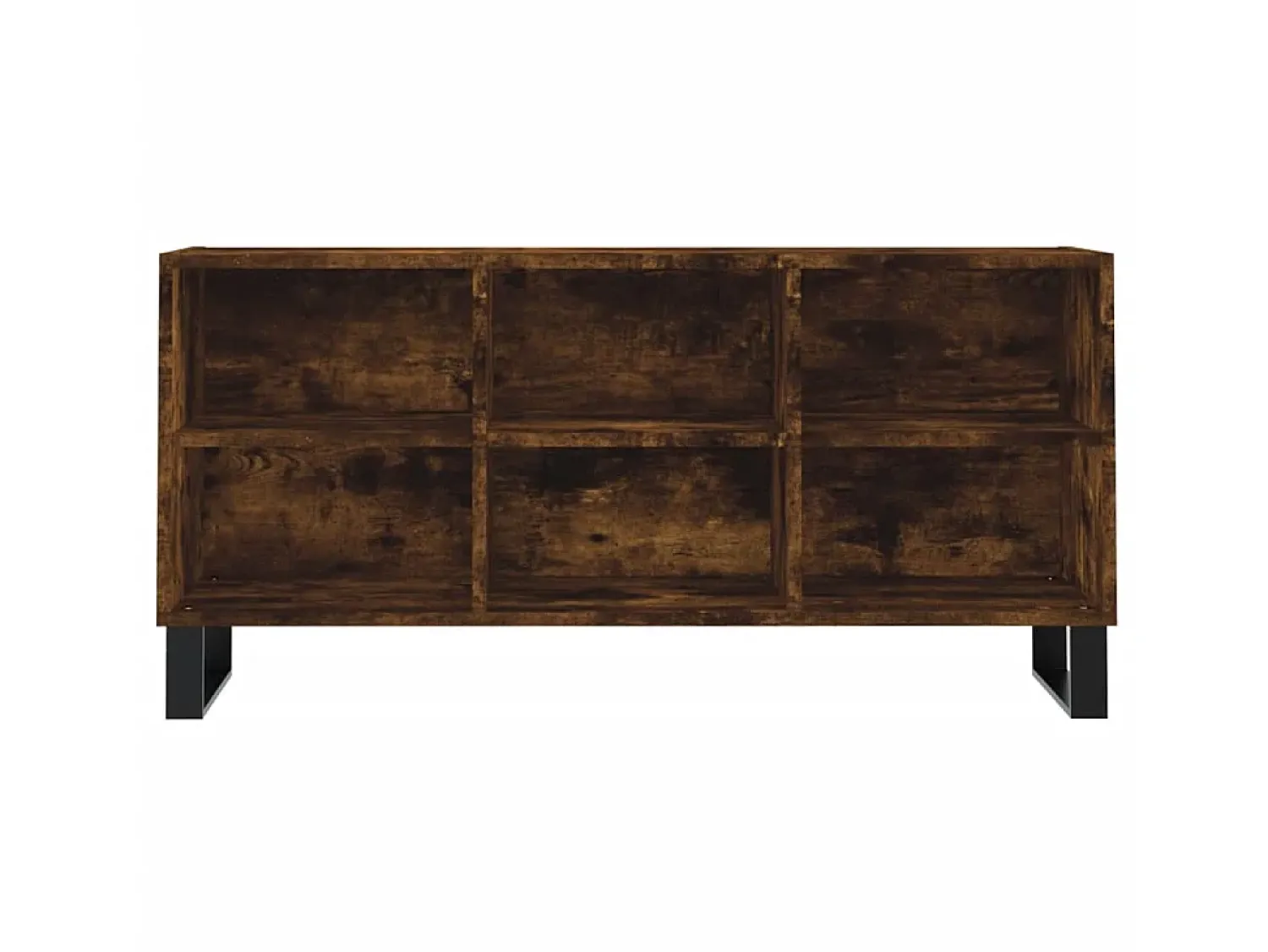 Móvel De Tv* Móvel de TV 103,5x30x50 cm derivados madeira carvalho fumado PT443072 Castanho