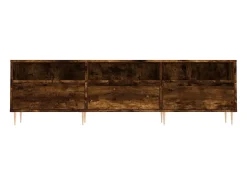vidaxl Móvel de TV 150x30x44,5 cm derivados de madeira carvalho fumado^ Móvel De Tv