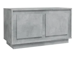 Móvel de TV 80x35x45 cm derivados de madeira cimento PT955248^ Móvel De Tv