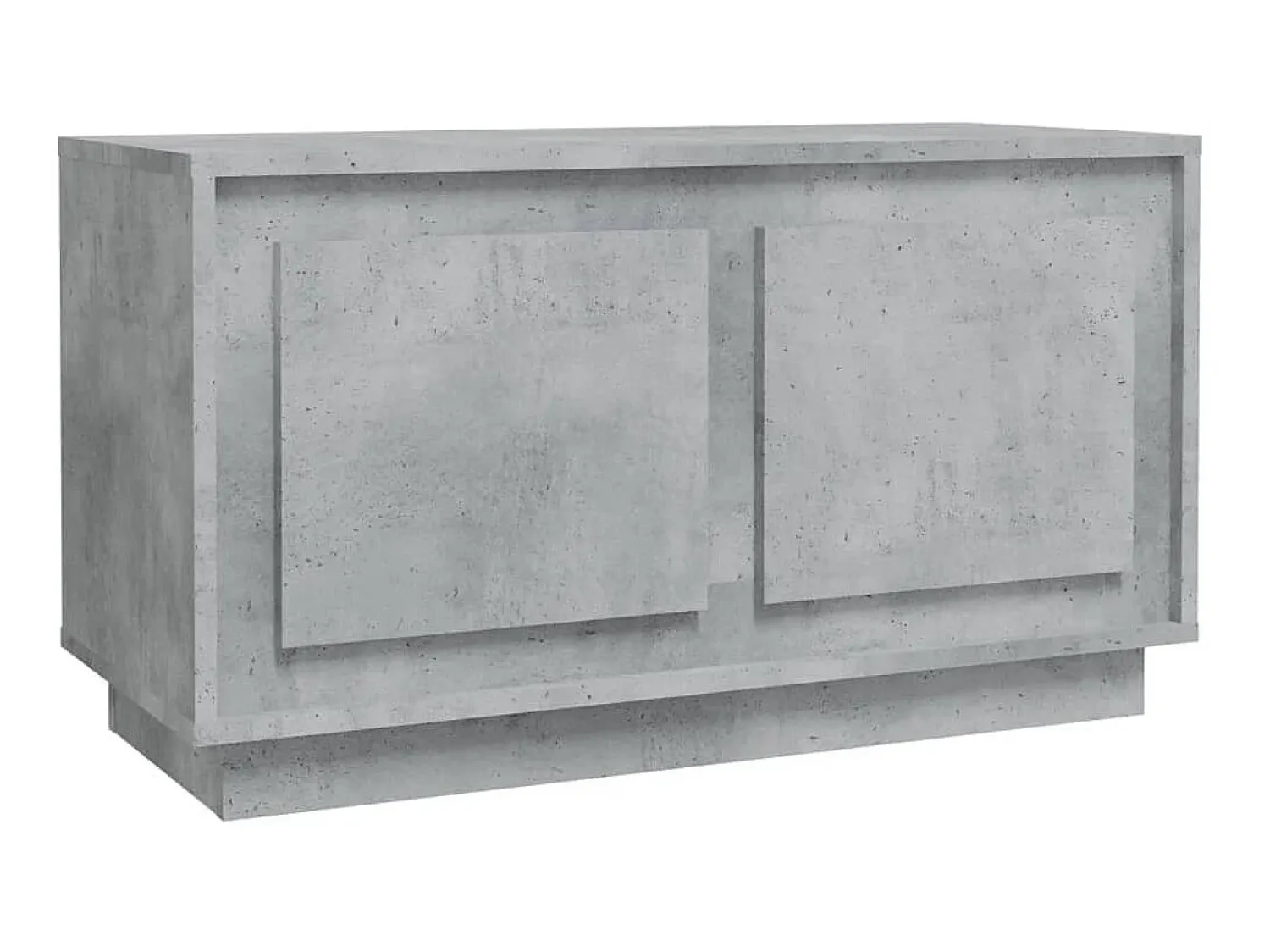 Móvel de TV 80x35x45 cm derivados de madeira cimento PT955248^ Móvel De Tv