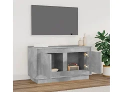 Móvel de TV 80x35x45 cm derivados de madeira cimento PT955248^ Móvel De Tv