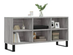 Móvel De Tv| Móvel de TV 103,5x30x50 cm derivados de madeira sonoma PT687287 Cinzento