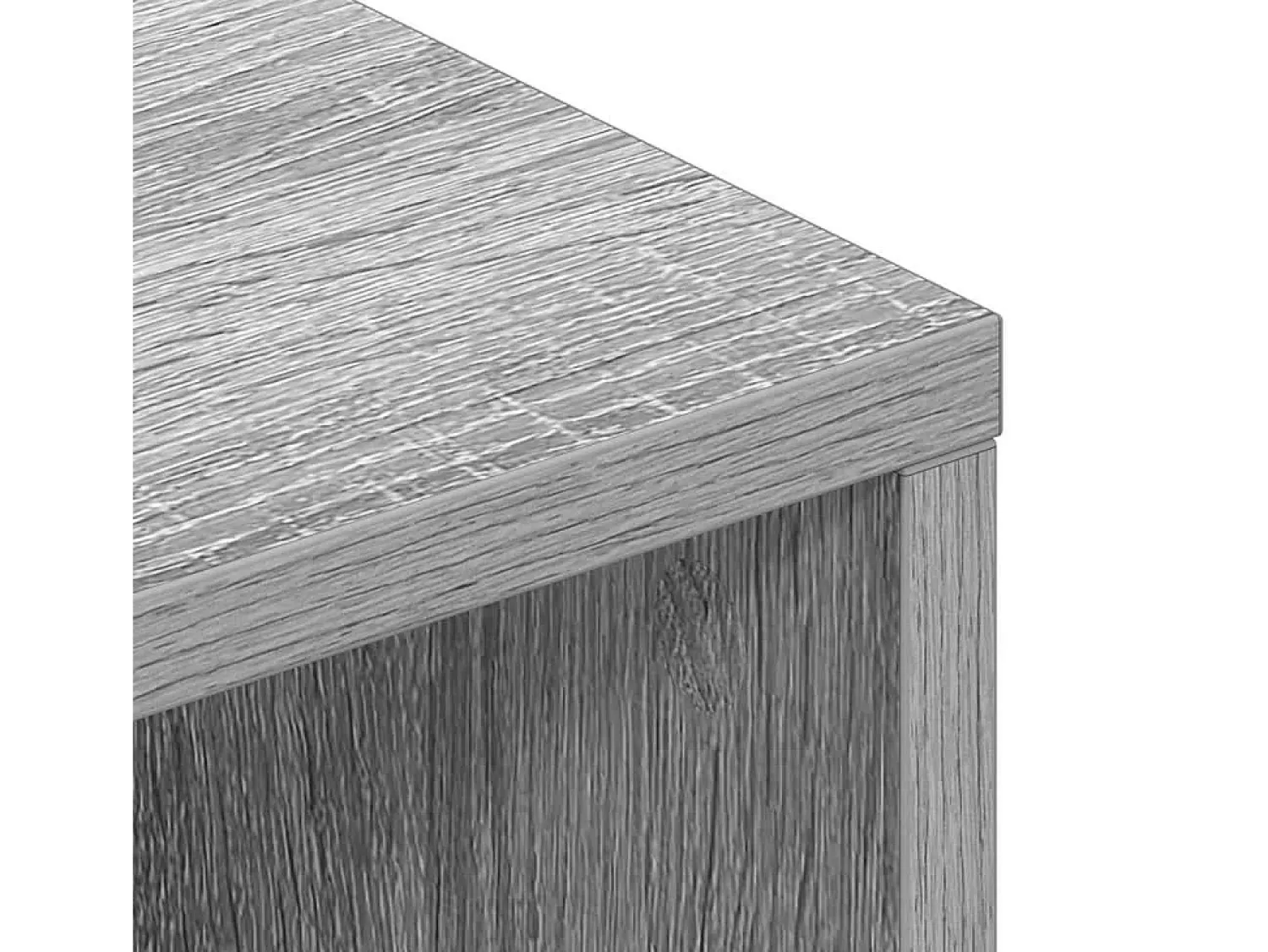 Móvel De Tv*vidaxl Móvel de TV 100x40x40 cm derivados de madeira sonoma Cinzento