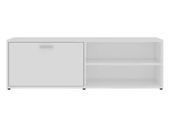 Outlet vidaxl Móvel de TV 120x34x37 cm derivados de madeira Branco