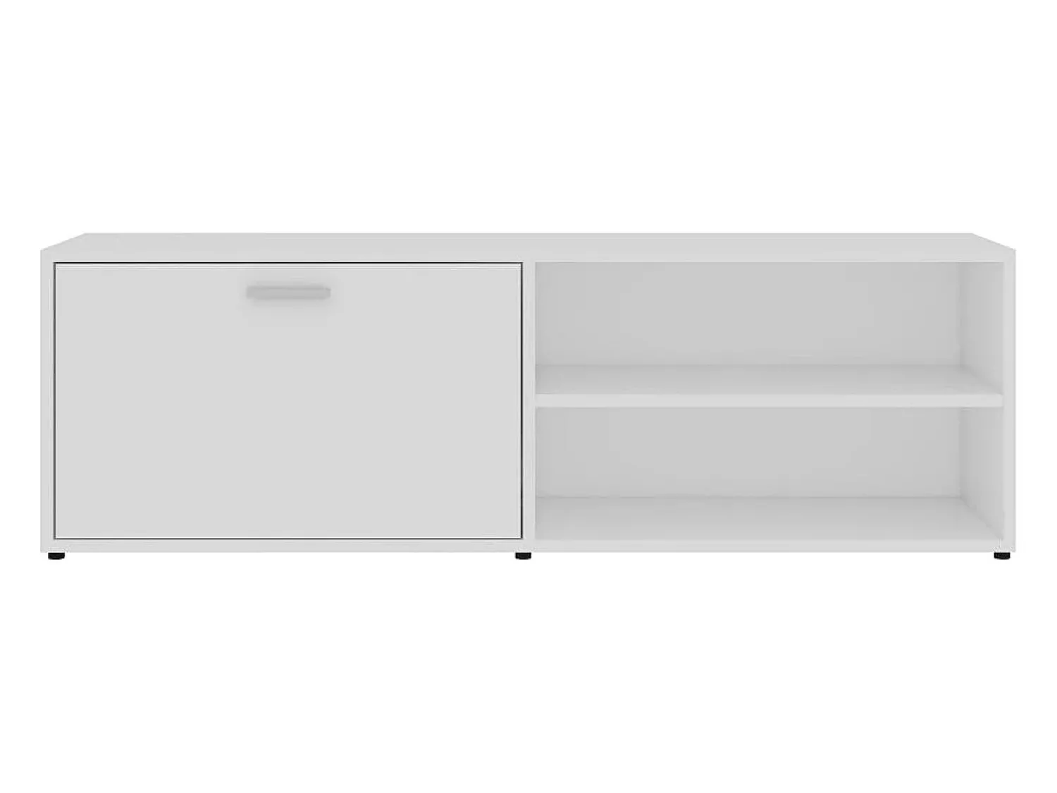 Outlet vidaxl Móvel de TV 120x34x37 cm derivados de madeira Branco