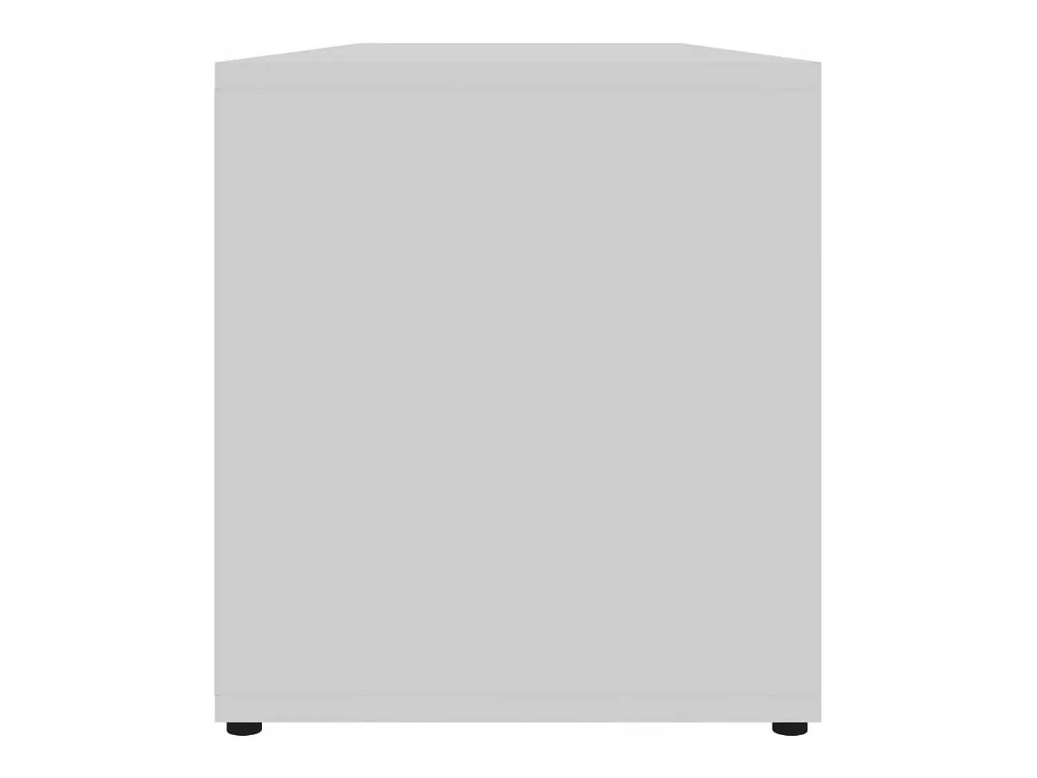 Outlet vidaxl Móvel de TV 120x34x37 cm derivados de madeira Branco