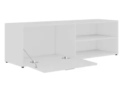Outlet vidaxl Móvel de TV 120x34x37 cm derivados de madeira Branco