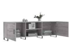 Online Móvel de TV 150x30x50 cm derivados de madeira sonoma PT744791 Cinzento
