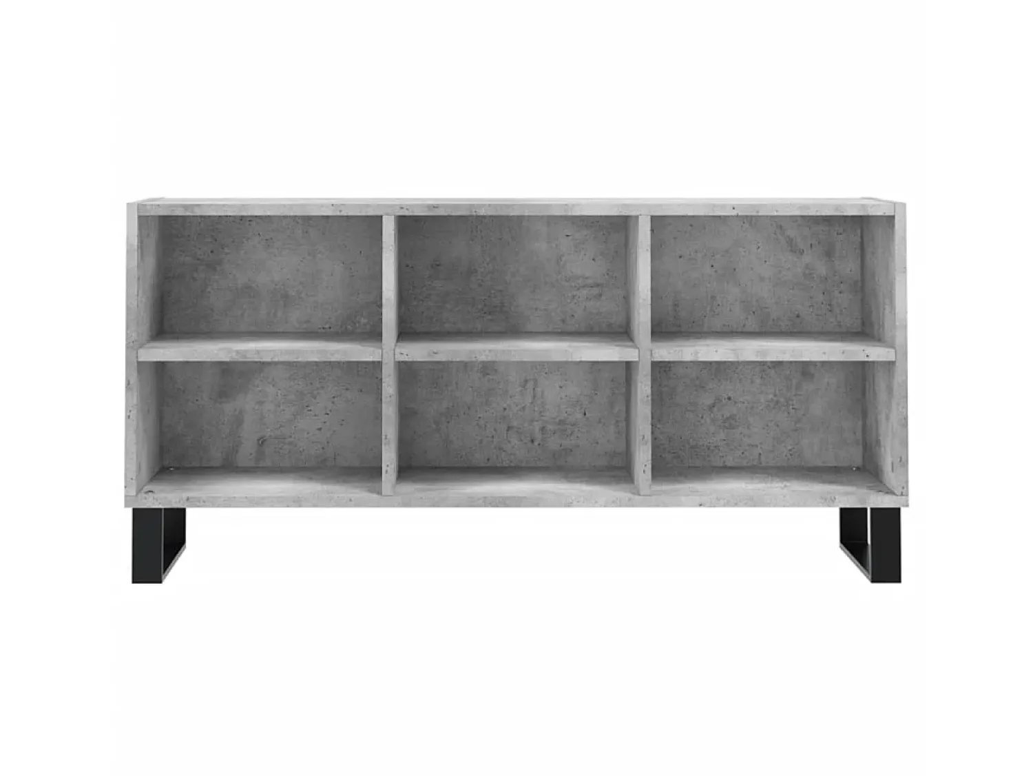 Móvel De Tv* Móvel de TV 103,5x30x50 cm derivados madeira cimento PT980248 Cinzento