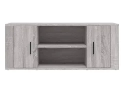 Móvel De Tv* Móvel de TV 100x35x40 cm derivados de madeira sonoma PT258074 Cinzento