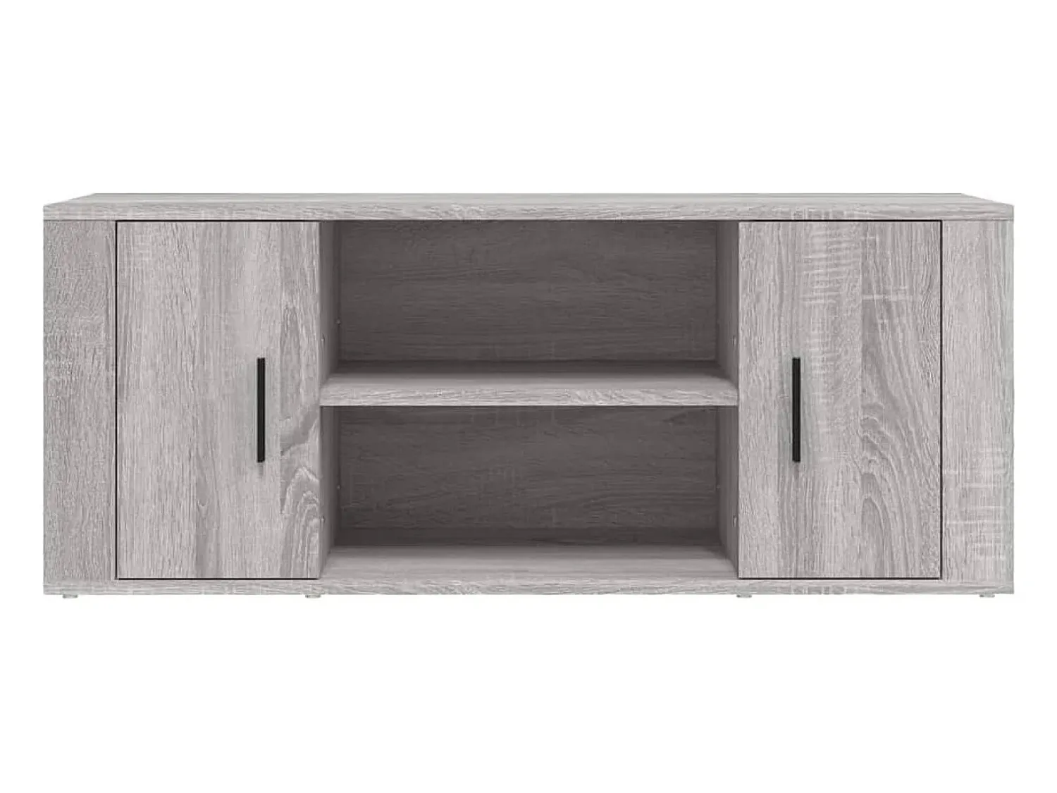 Móvel De Tv* Móvel de TV 100x35x40 cm derivados de madeira sonoma PT258074 Cinzento