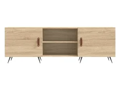 vidaxl Móvel de TV 150x30x50 cm derivados de madeira carvalho sonoma^ Móvel De Tv