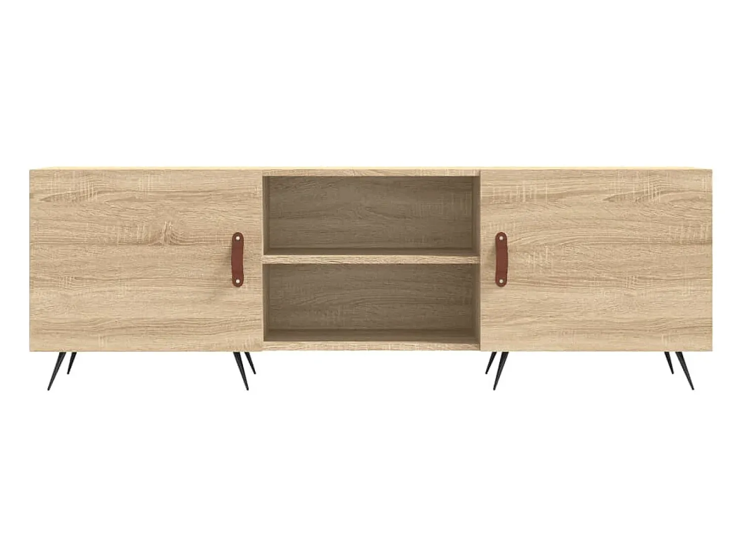 vidaxl Móvel de TV 150x30x50 cm derivados de madeira carvalho sonoma^ Móvel De Tv