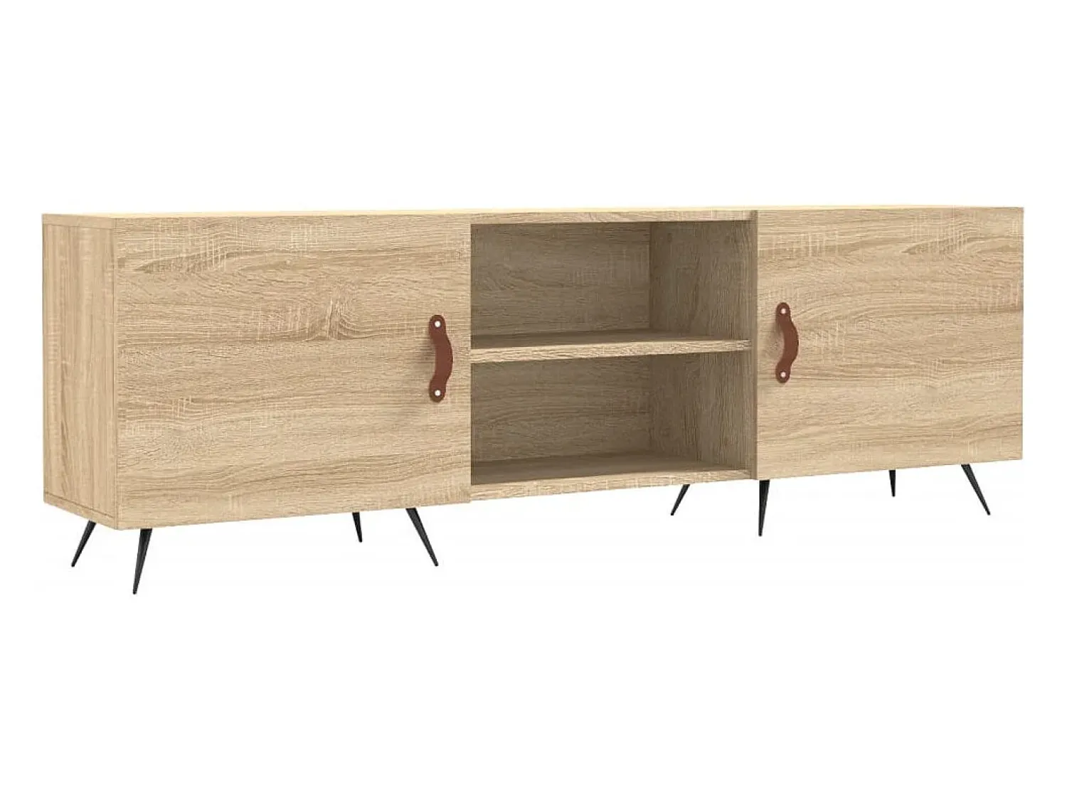 vidaxl Móvel de TV 150x30x50 cm derivados de madeira carvalho sonoma^ Móvel De Tv
