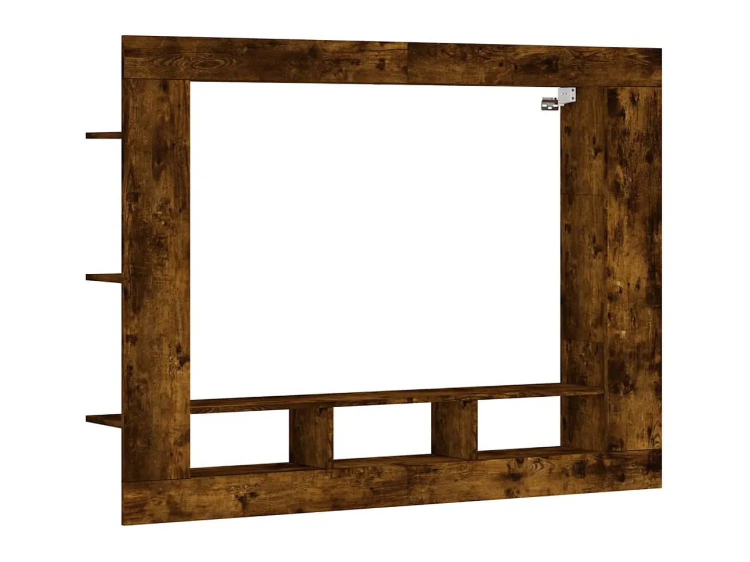 Móvel De Tv* Móvel de TV 152x22x113 cm derivados de madeira carvalho fumado PT318273 Castanho