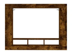 Móvel De Tv* Móvel de TV 152x22x113 cm derivados de madeira carvalho fumado PT318273 Castanho
