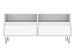 Móvel De Tv* Móvel de TV 100x34,5x44,5 cm derivados de madeira PT172243 Branco