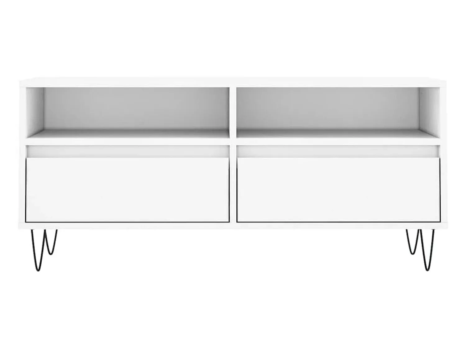 Móvel De Tv* Móvel de TV 100x34,5x44,5 cm derivados de madeira PT172243 Branco
