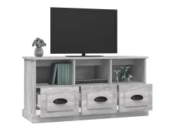 Móvel De Tv* Móvel de TV 100x35x50 cm derivados de madeira sonoma PT361448 Cinzento