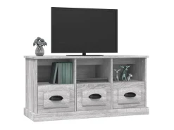Móvel De Tv* Móvel de TV 100x35x50 cm derivados de madeira sonoma PT361448 Cinzento