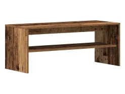 Móvel De Tv*vidaxl Móvel de TV 100x40x40 cm derivados de madeira madeira velha Castanho