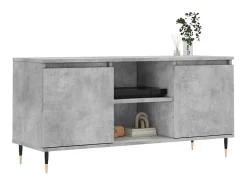 Móvel De Tv* Móvel de TV 104x35x50 cm derivados de madeira cimento PT481442 Cinzento