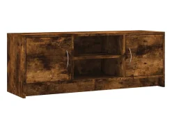 Móvel De Tv|vidaxl Móvel de TV 102x30x37,5 cm derivados de madeira carvalho fumado Castanho