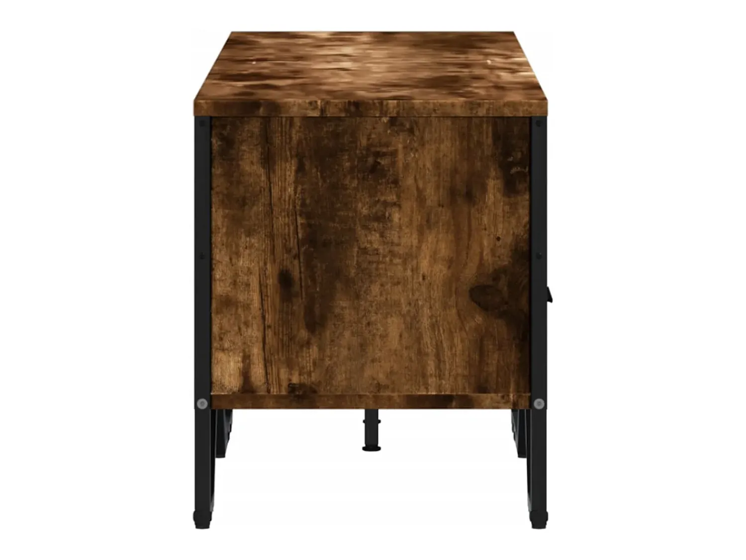 Móvel De Tv| Móvel de TV 122x34x41 cm derivados de madeira carvalho fumado PT647896 Castanho